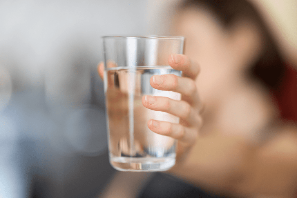 Wasserglas Trinkwasser