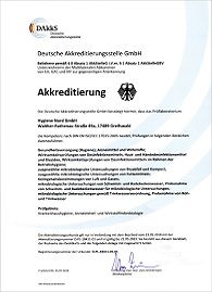 Dakks Akkreditirung D-PL-18411-01-01​